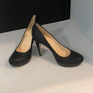 Calvin Klein Kendall Heels. Smooth Satin
